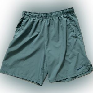 Nike Dri-Fit Olive Running Shorts
